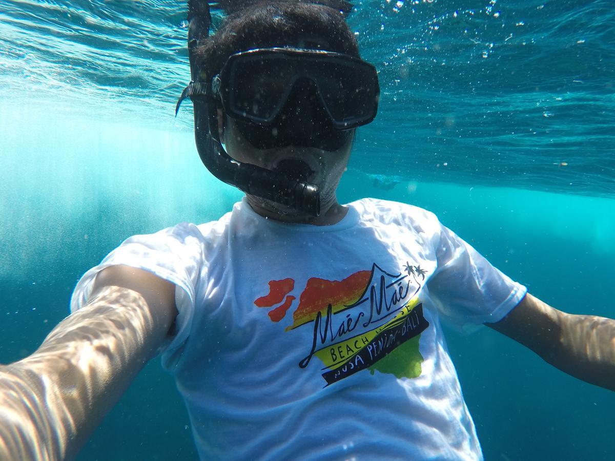Maemae Beach House Hotell Nusa Penida Eksteriør bilde